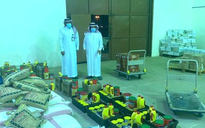 رئيس إمارة المشعلية يقوم بزيارة تفقدية لجمعية البر الخيرية بالمشعلية