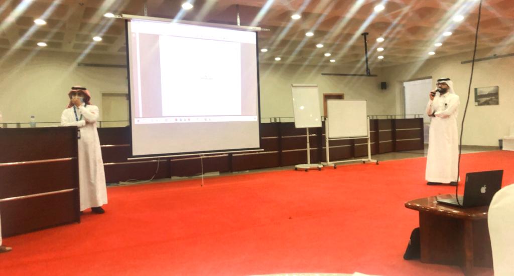 جمعية البر الخيرية بالمشعلية تشارك بندوة تعريفية للتعريف بالمنتجات التمويلية التي يقدمها بنك التنمية الإجتماعية للجمعيات ومستفيديها