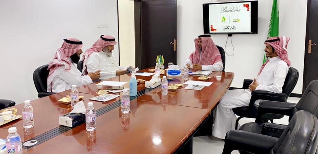 جمعية البر الخيرية بالمشعلية تستقبل المدير التنفيذي لمؤسسة الشيخ سليمان أبانمي رحمه الله