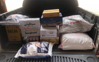 بدعم من منصة إحسان  .. جمعية البر الخيرية بالمشعلية توزع 1300 سلة غذائية للمستفيدين