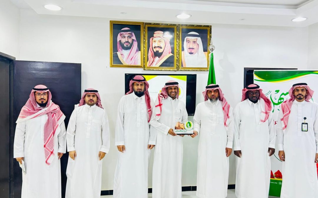 جمعية البر الخيرية بالمشعلية تستقبل وفداً من مؤسسة العضيبي الخيرية